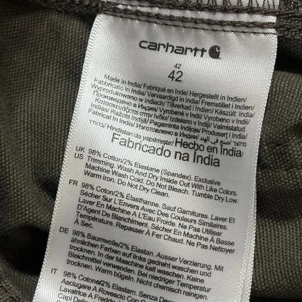 Carhartt Mens 42 Relaxed 11
